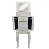 Jewelry Cabinet, White
