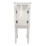 Jewelry Cabinet, White