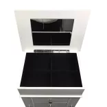 Jewelry Cabinet, White