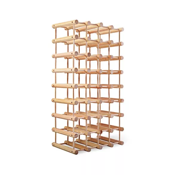 Wooden Wine Rack for 36-40 Bottles