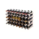 Wooden Wine Rack for 36-40 Bottles