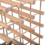 Wooden Wine Rack for 36-40 Bottles