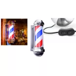 Illuminated Barber Shop Sign