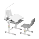 Adjustable Height Multi-Functional Kids Desk - Grey