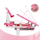 Adjustable Height Multi-Functional Kids Desk - Pink