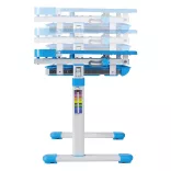Adjustable Height Multi-Functional Kids Desk - Blue