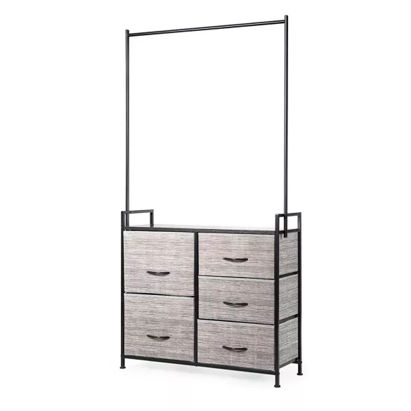 Mobile Drawer Clothing Rack