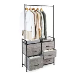 Mobile Drawer Clothing Rack