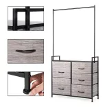 Mobile Drawer Clothing Rack
