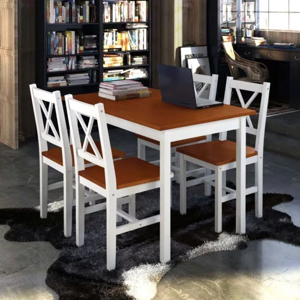 Dining Table with 4 Chairs