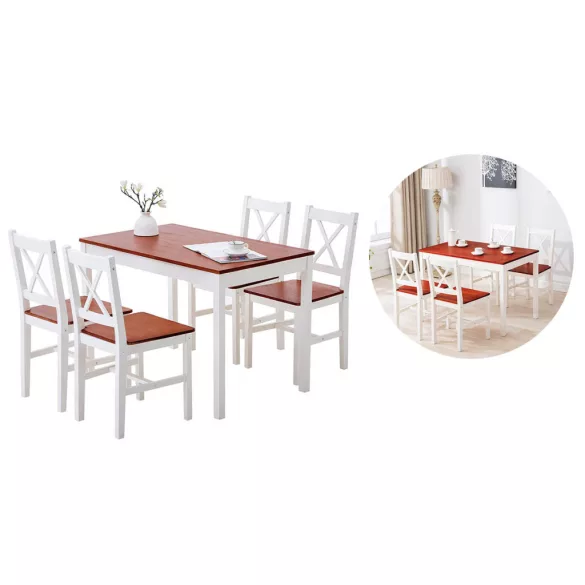 Dining Table with 4 Chairs