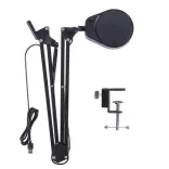 Table-mounted, 2-lens LED Magnifier