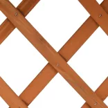Wooden Flower Box with Trellis