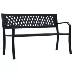 Garden bench, multiple types - lattice