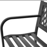 Garden bench, multiple types - lattice