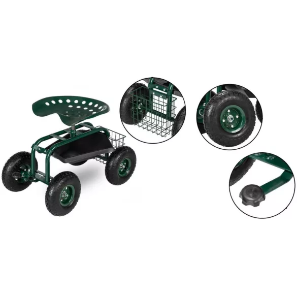 Rolling Garden Seat