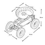 Rolling Garden Seat