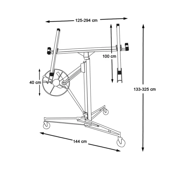 Gypsum Board and OSB Lifting Stand