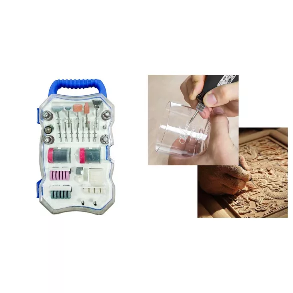 66-piece accessory set for grinding machines