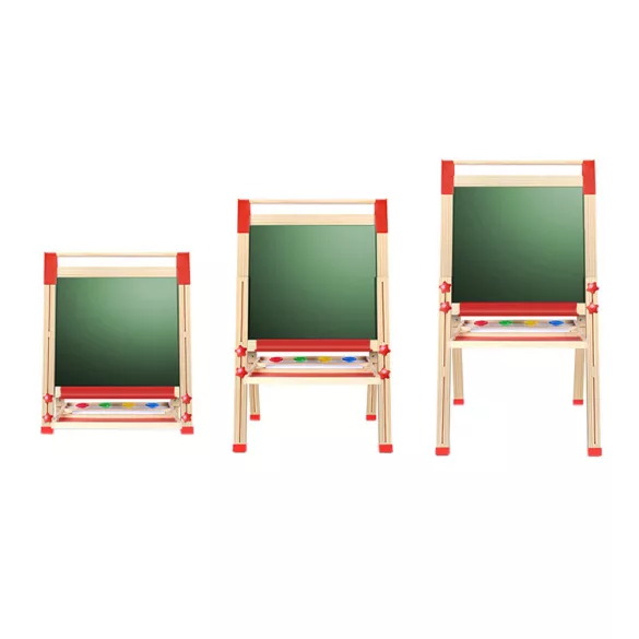 Double-Sided Wooden Playboard