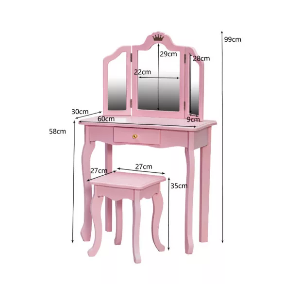 Children's Vanity Table