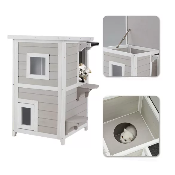 2-level cat house