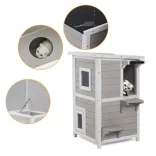 2-level cat house