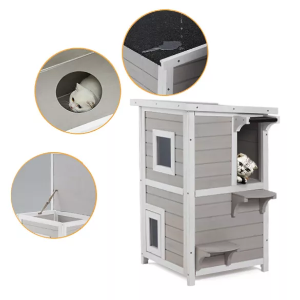 2-level cat house