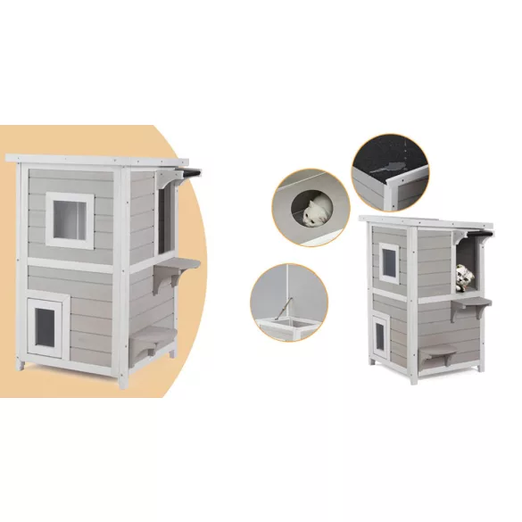 2-level cat house