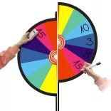 Writable Prize Wheel with Stand