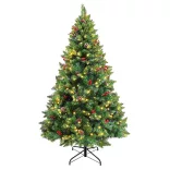 LED Christmas Tree in Various Types, Warm White - 260 LEDs, 180 cm