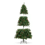 LED Christmas Tree in Various Sizes, Warm White - 320 LEDs, 210 cm