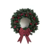 Christmas Door Wreath 60 cm with 50 LEDs