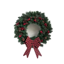 Christmas Door Wreath 60 cm with 50 LEDs
