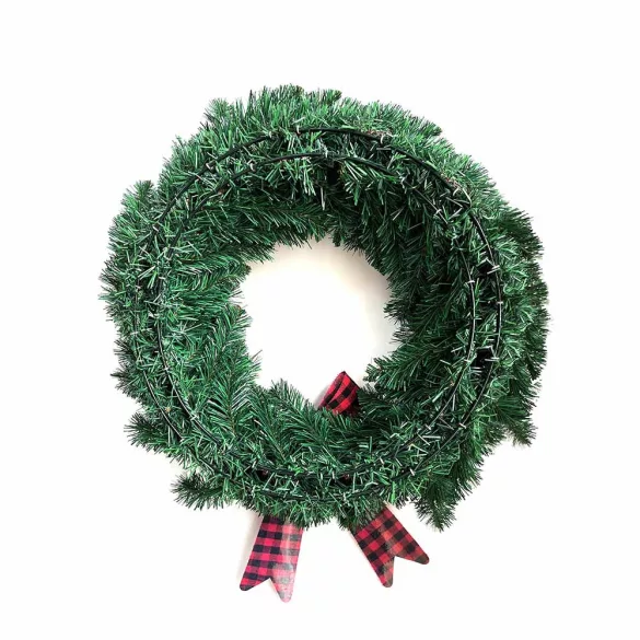 Christmas Door Wreath 60 cm with 50 LEDs