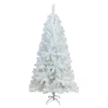 White Artificial Christmas Tree - Available in Multiple Sizes - 210 cm