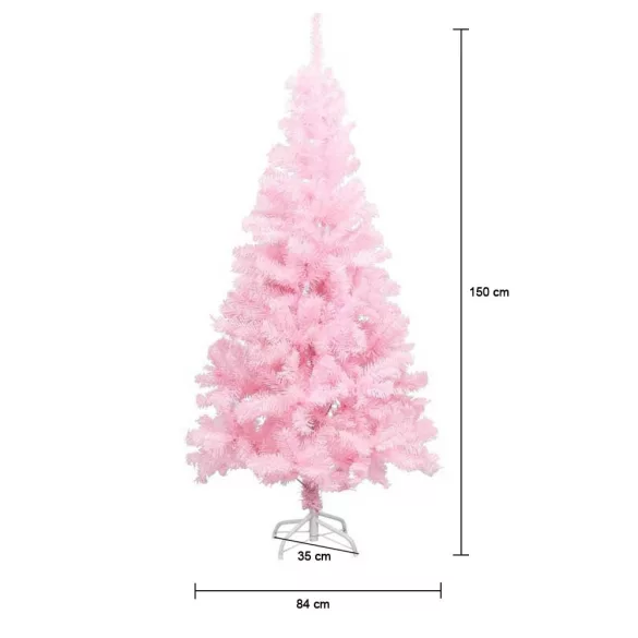 Pink Artificial Christmas Tree - Available in Multiple Sizes - 150 cm
