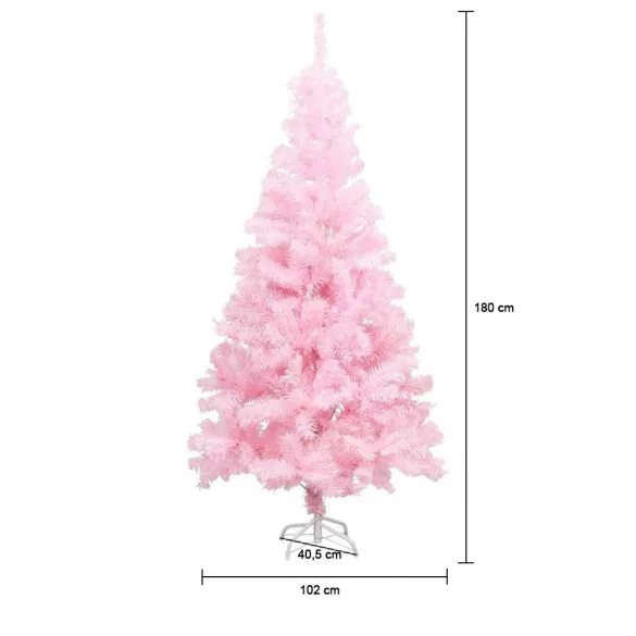 Pink Artificial Christmas Tree - Available in Multiple Sizes - 180 cm