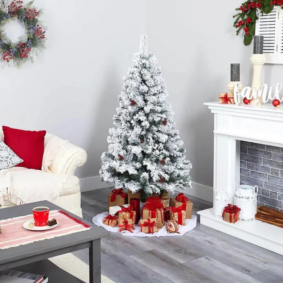 Snowy Artificial Christmas Tree - Available in Multiple Types - 180 cm