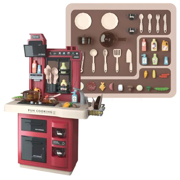 Play Kitchen, Multiple Types - Red