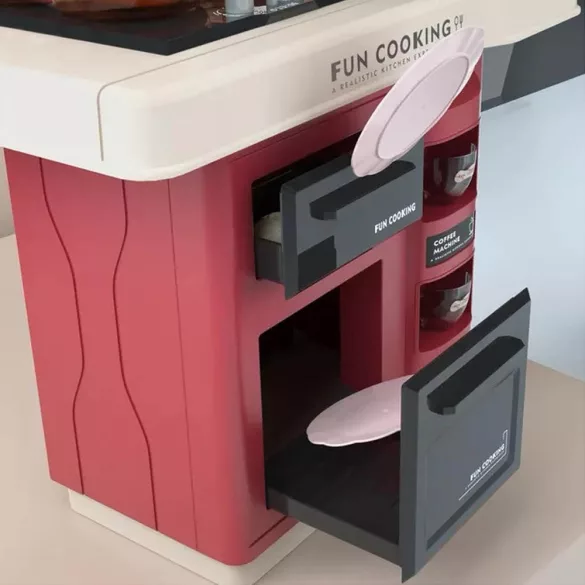 Play Kitchen, Multiple Types - Red