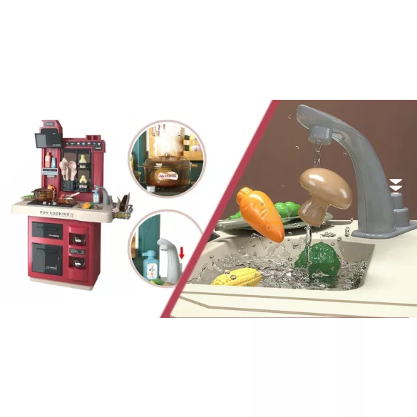 Play Kitchen, Multiple Types - Red