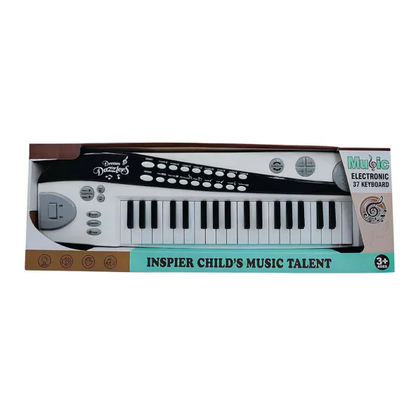 Toy Synthesizer in Multiple Types - White