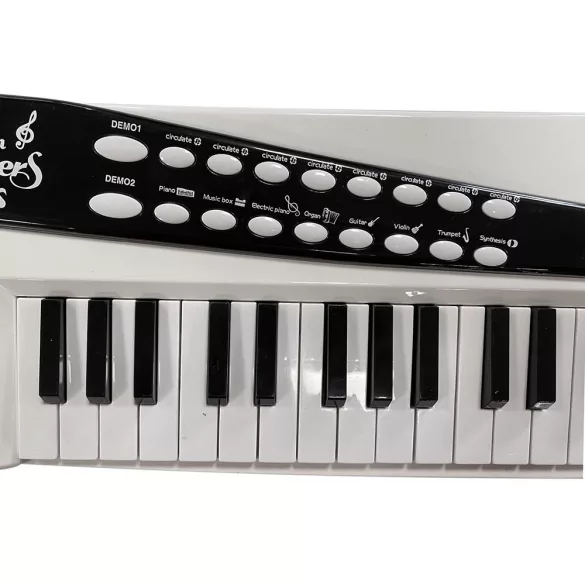 Toy Synthesizer in Multiple Types - White