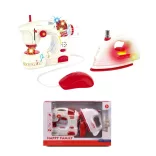Toy Sewing Machine and Iron Set