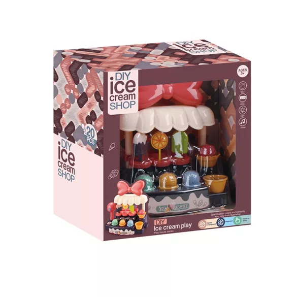 Ice Cream Maker Set, 22 Pieces