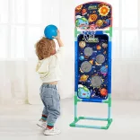 Skill Game with Basketball Hoop
