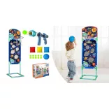 Skill Game with Basketball Hoop