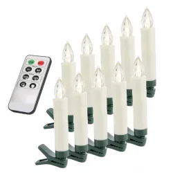   Wireless Candle Set, 30 pcs, with Remote Control, Multi-Color