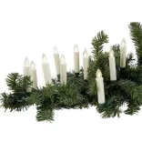 Wireless Candle Set, 30 pcs, with Remote Control, Multiple Colors - Warm White